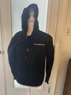 Maniere De Voir Les Artistes XS Black Pullover Hoodie Logo Pockets